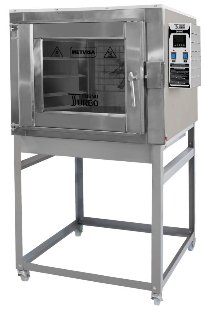 FORNO TURBO ELETRICO 150 TOTAL INOX - Imagem 2