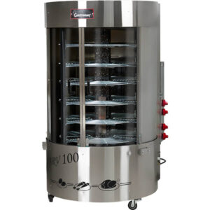 ASSADOR ROTATIVO VERTICAL ARV 100 QC