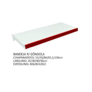 BANDEJA PARA GÔNDOLA