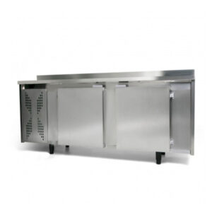 BALCÃO DE ENCOSTO INOX